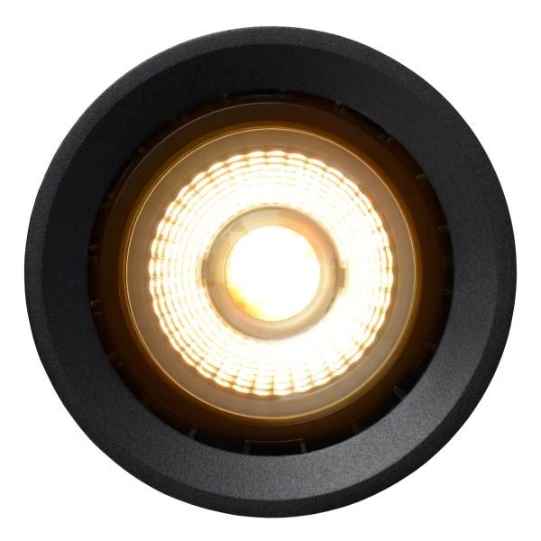 Lucide FEDLER - Plafondspot - Ø 12 cm - LED Dim to warm - GU10 (ES111) - 1x12W 2200K/3000K - Zwart - detail 1